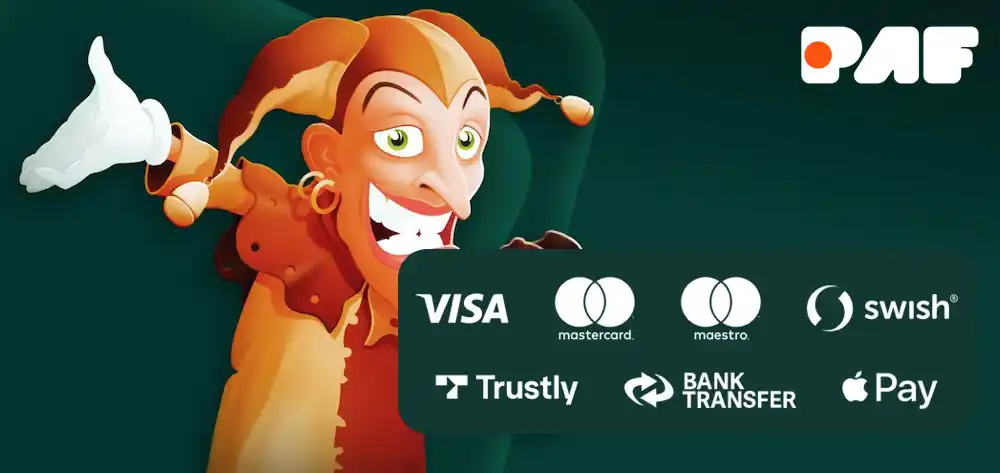 Hur man sätter in pengar på Paf Casino